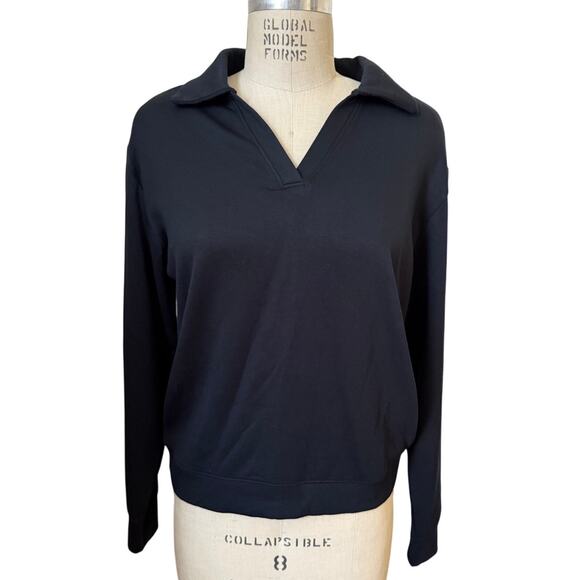 Softies DreamTech Johnny Collar Shirt in Black Size Medium - Picture 1 of 5